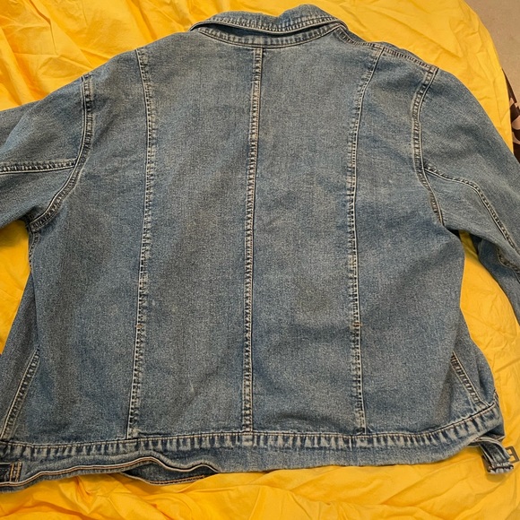 Sag harbor denim stretchy jean jacket - Picture 3 of 3